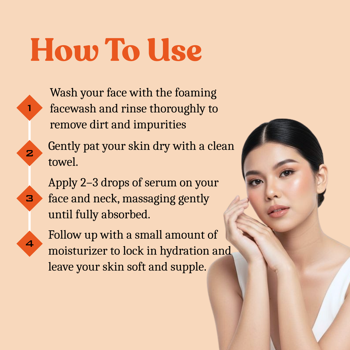 Face wash+ Moisturizer+ Serum Combo