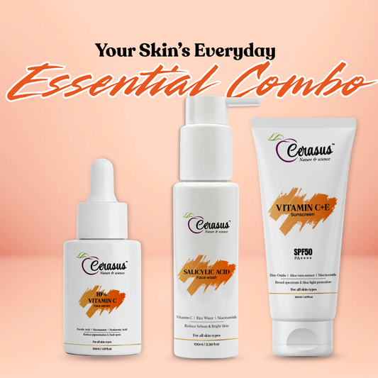 Face wash + Serum + Sunscreen Combo