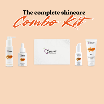 Complete Skincare Combo kit – Face Wash, Serum, Moisturizer & Sunscreen